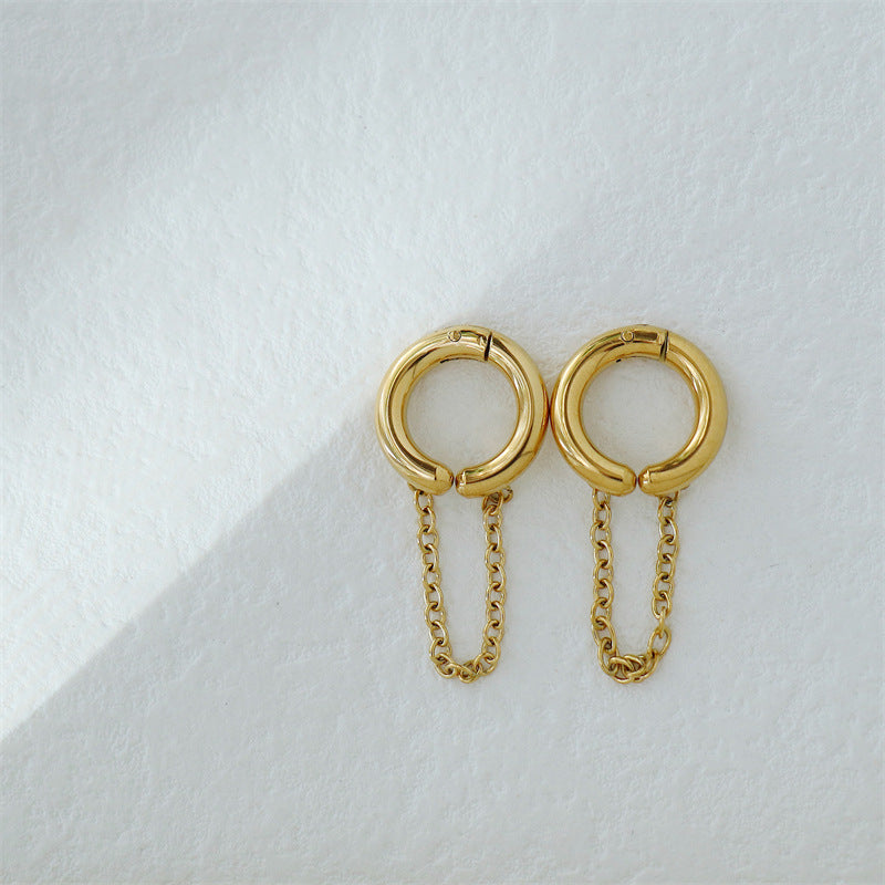 Golden Chain Ear Cuff