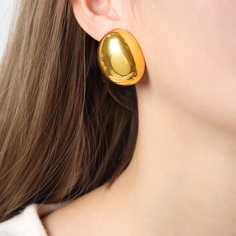 Dome Stud Earrings