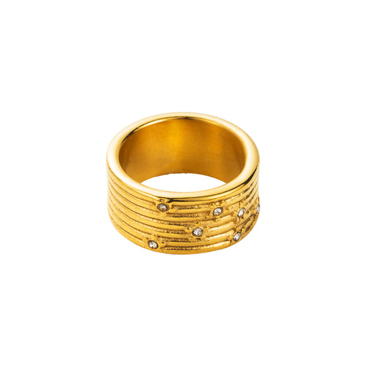 Golden Wire Ring