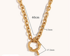 Interlock Chunky Necklace