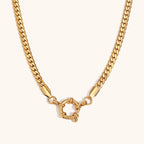 Cuban Chain Charm Necklace