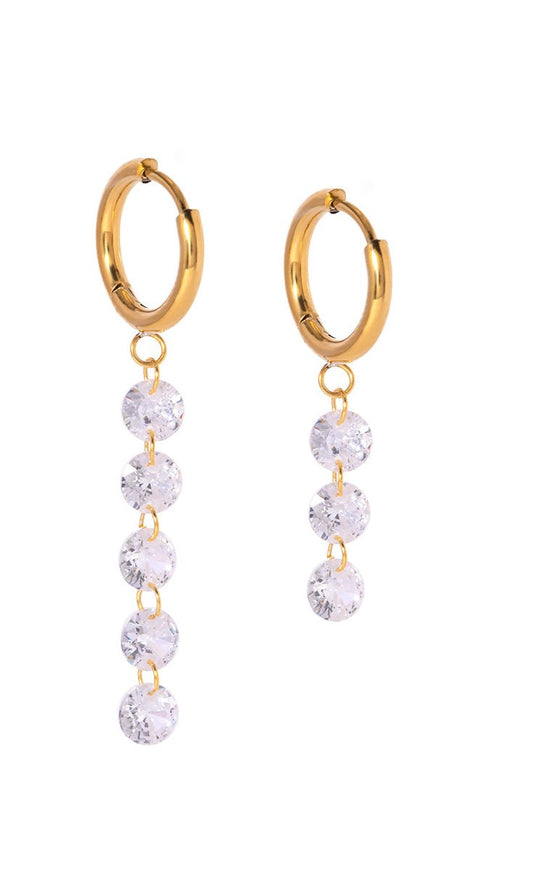 Luxe Crystal Drop Earrings