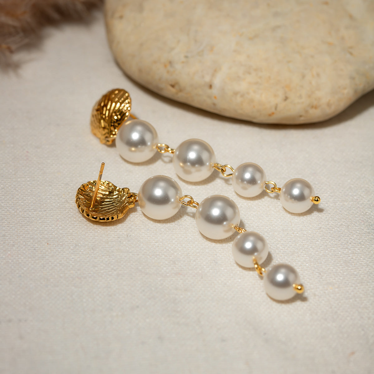 Pearl Cascade Earrings