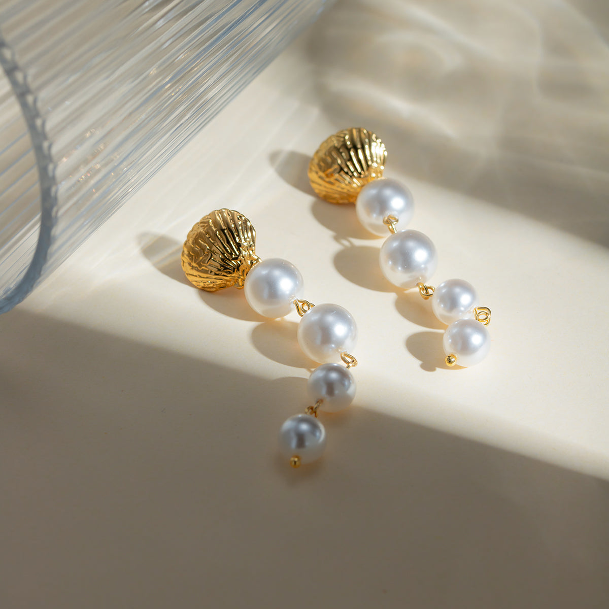 Pearl Cascade Earrings