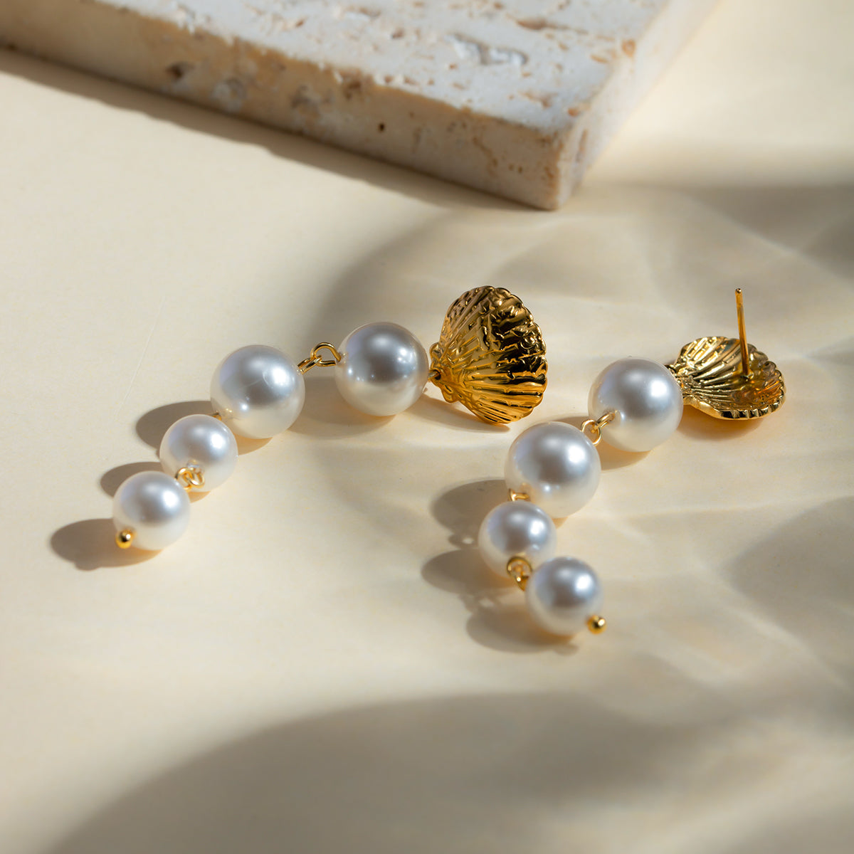 Pearl Cascade Earrings