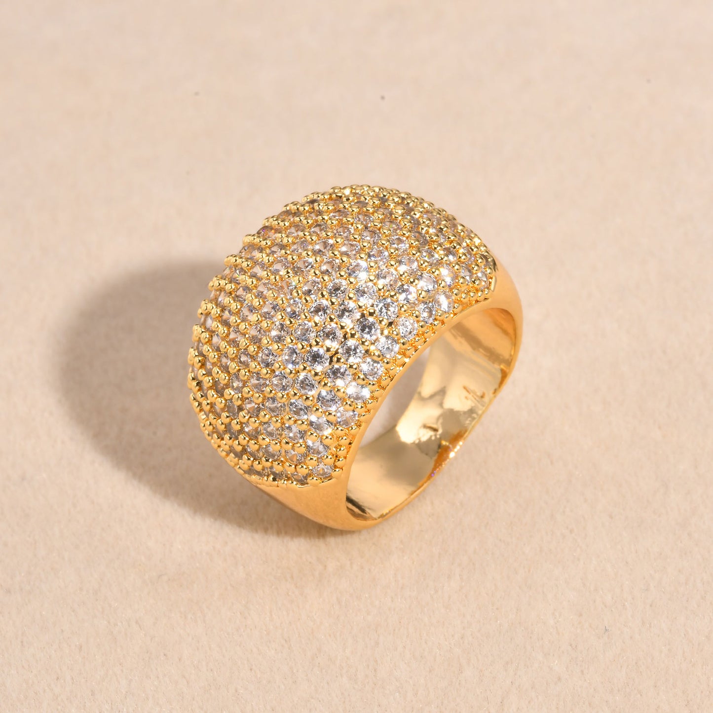 Golden Radiance Ring