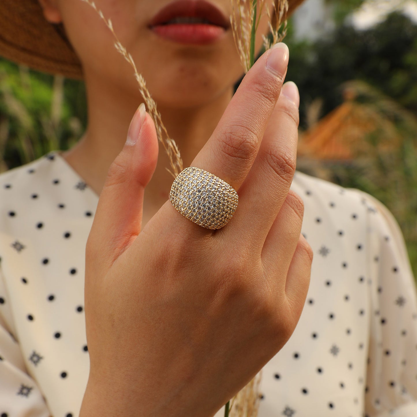 Golden Radiance Ring