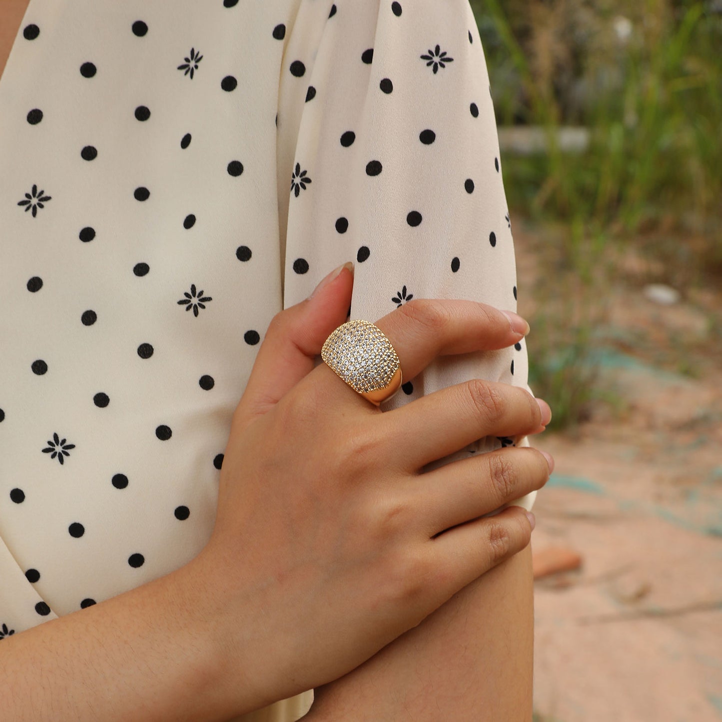 Golden Radiance Ring