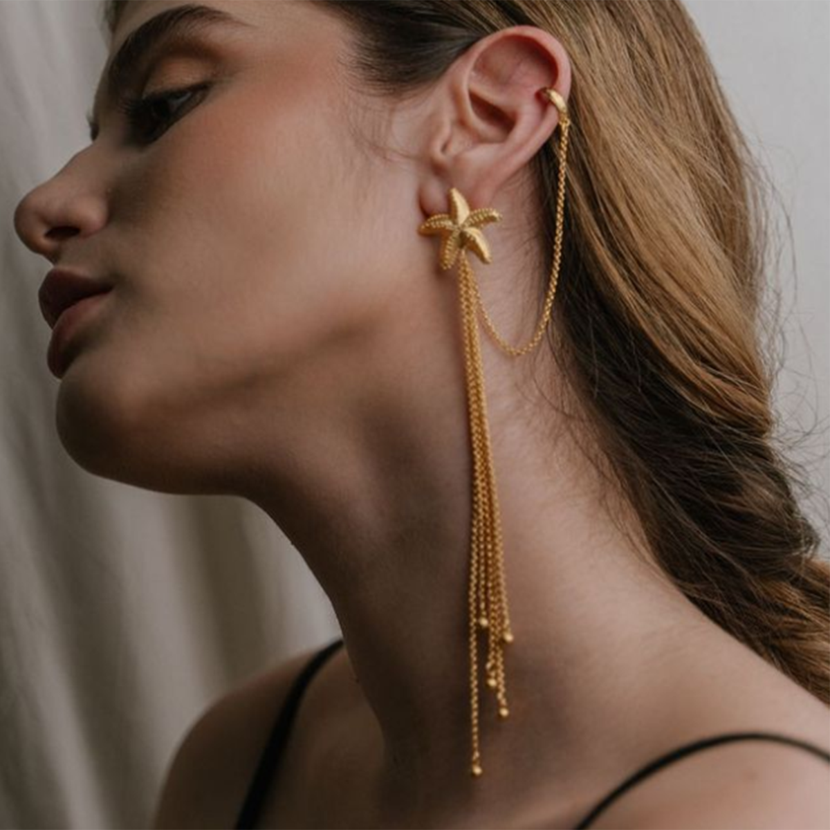 Starfall Cascade Ear Cuff