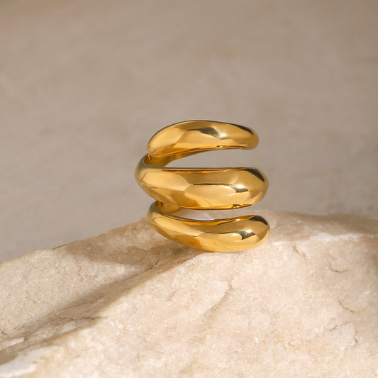 Aura Coil Ring