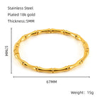 Bamboo Bangle Bracelet