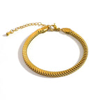 Golden Fish Scale Bracelet