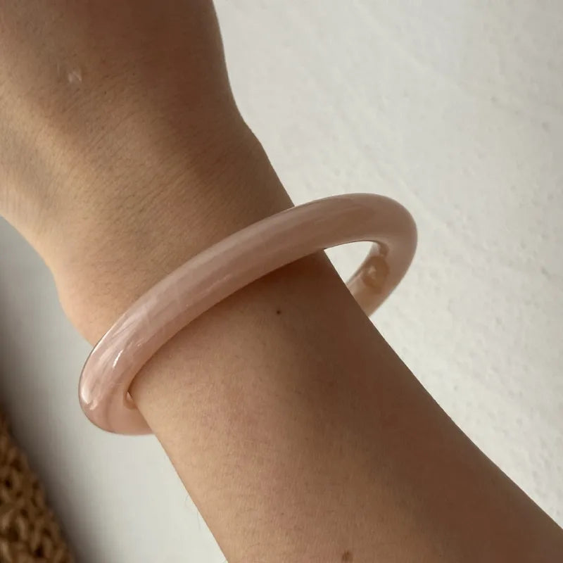 Cocoa Resin Bangle Set
