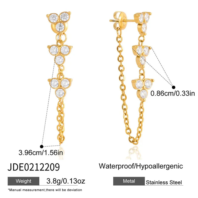 Blossom Tassel Earrings