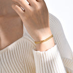 Golden Link Chain Bracelet
