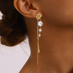 Stardrop Dangle Earrings