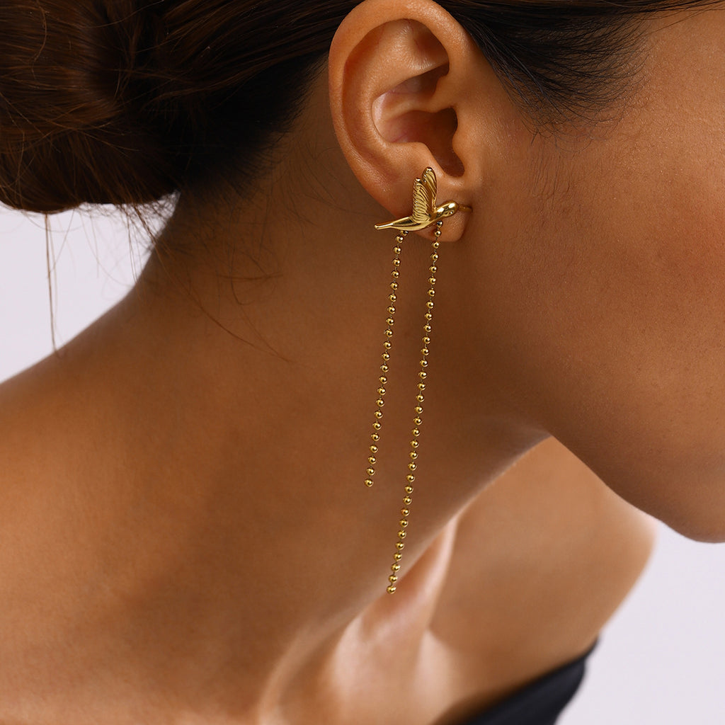 Dove Dangle Earrings