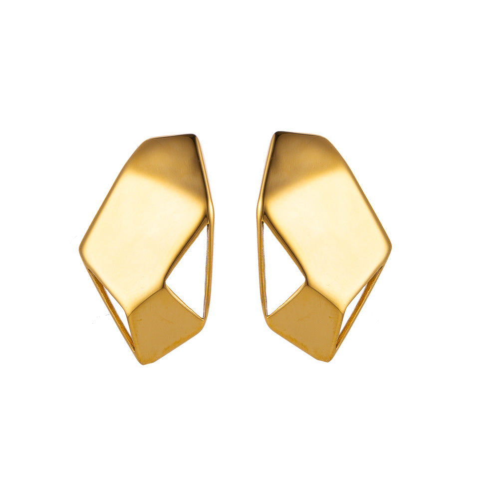 Golden Prism Studs