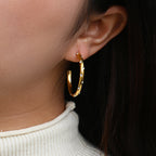 Cira Hoop Earrings