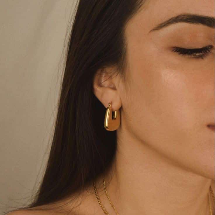 Baggy Hoop Earrings