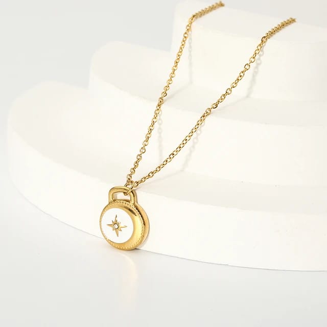 Compass Star Necklace