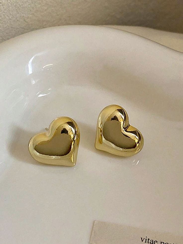 Love Stud Earrings