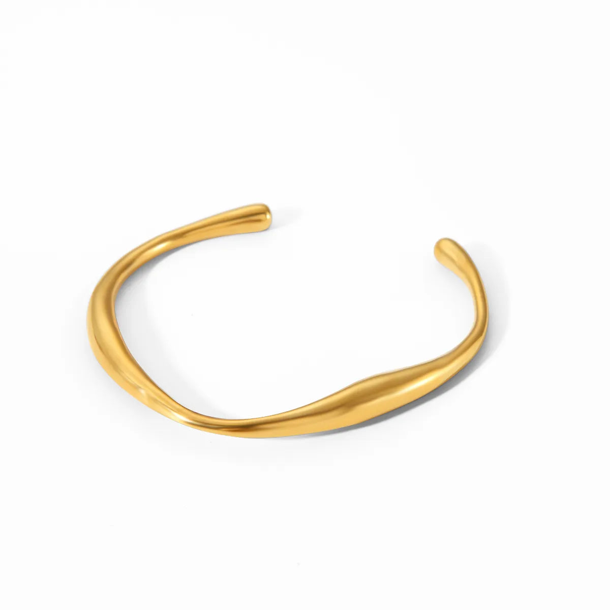Wave Flow Cuff Bracelet