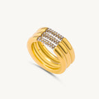 Golden Starlight Ring