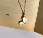 Mother of Pearl Love Necklace
