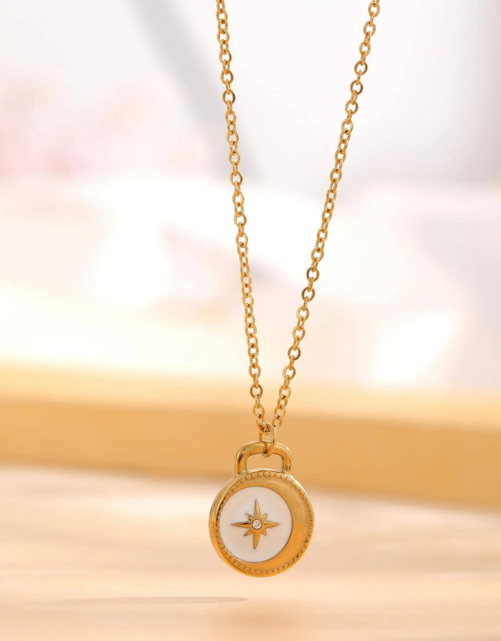 Compass Star Necklace