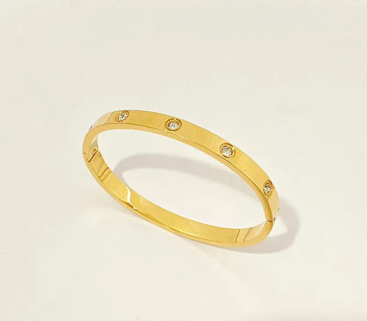 Luxe Crystal Bangle