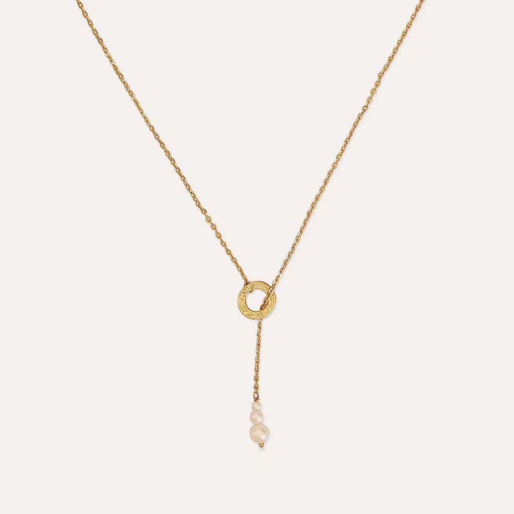 Floral Statement Gold Plated Pendant Necklace