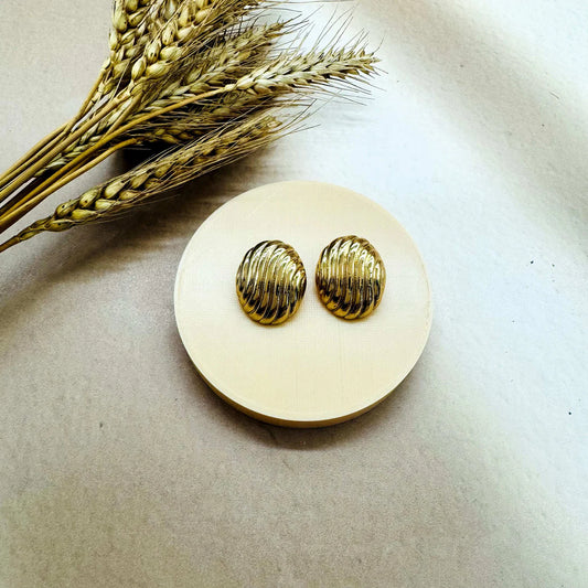 Potato Chips Stud Earrings