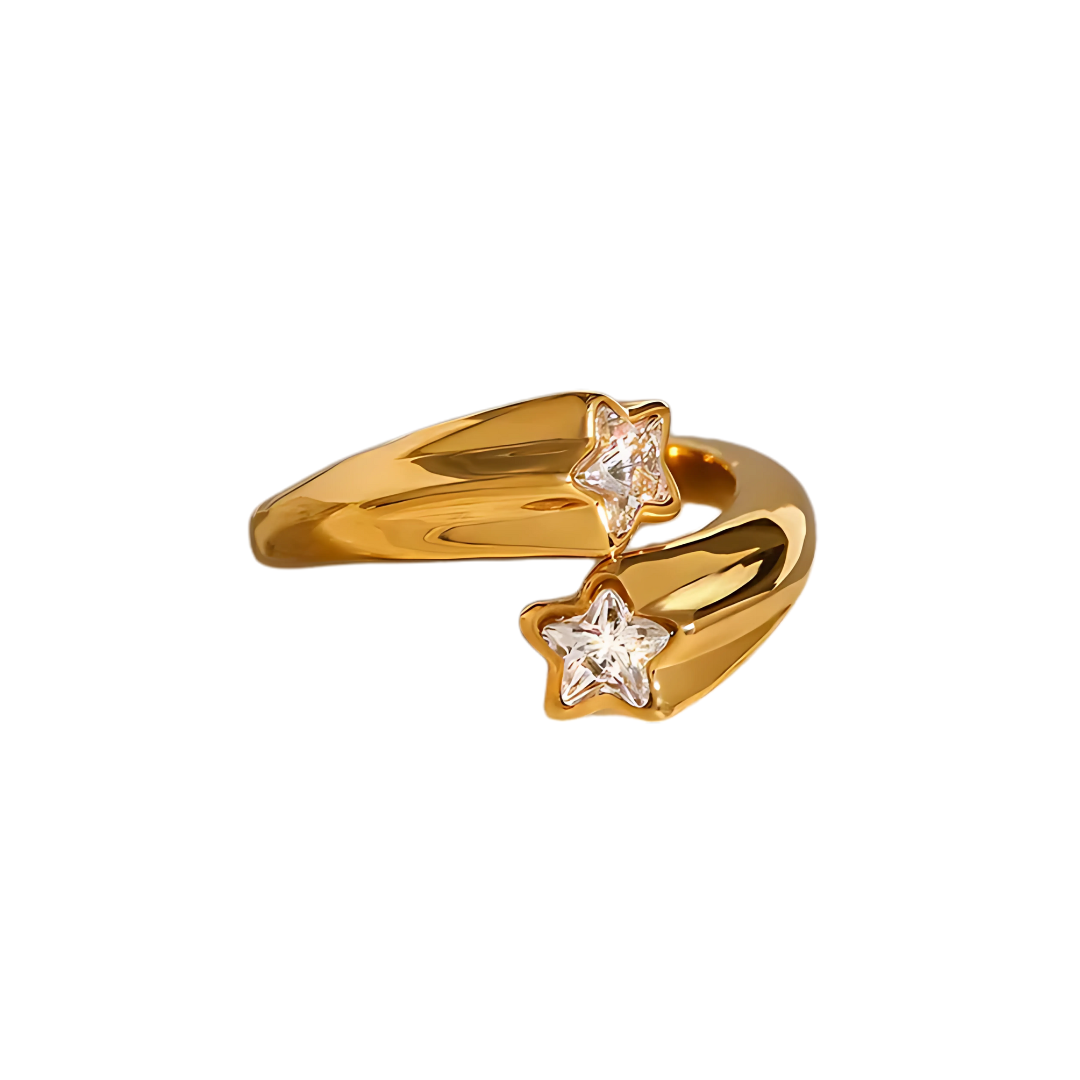 Golden Nova Ring