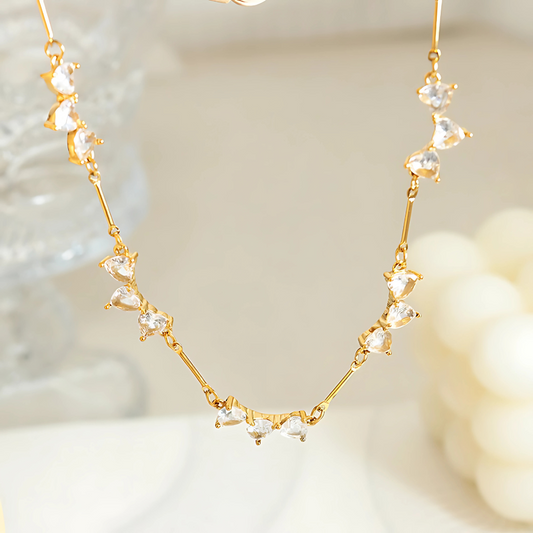 Golden Dewdrop Necklace