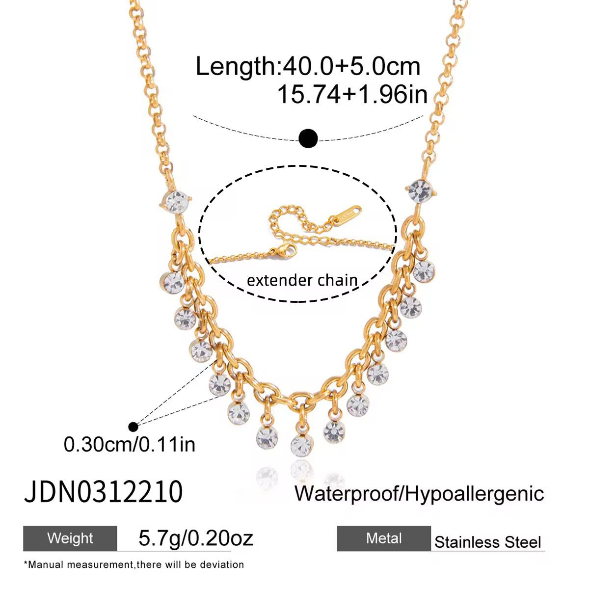 Starlight Fringe Necklace