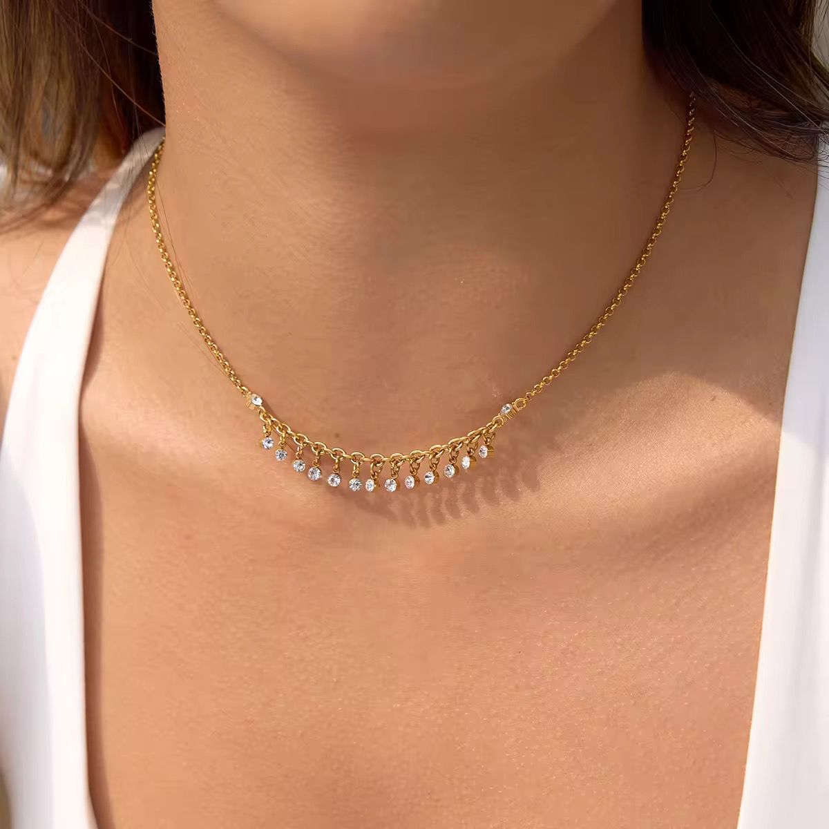 Starlight Fringe Necklace