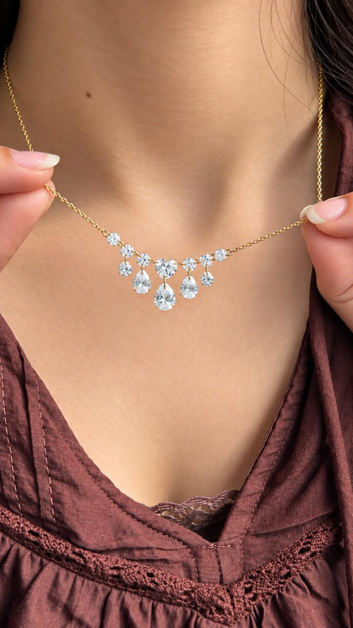 Althea Crystal Necklace