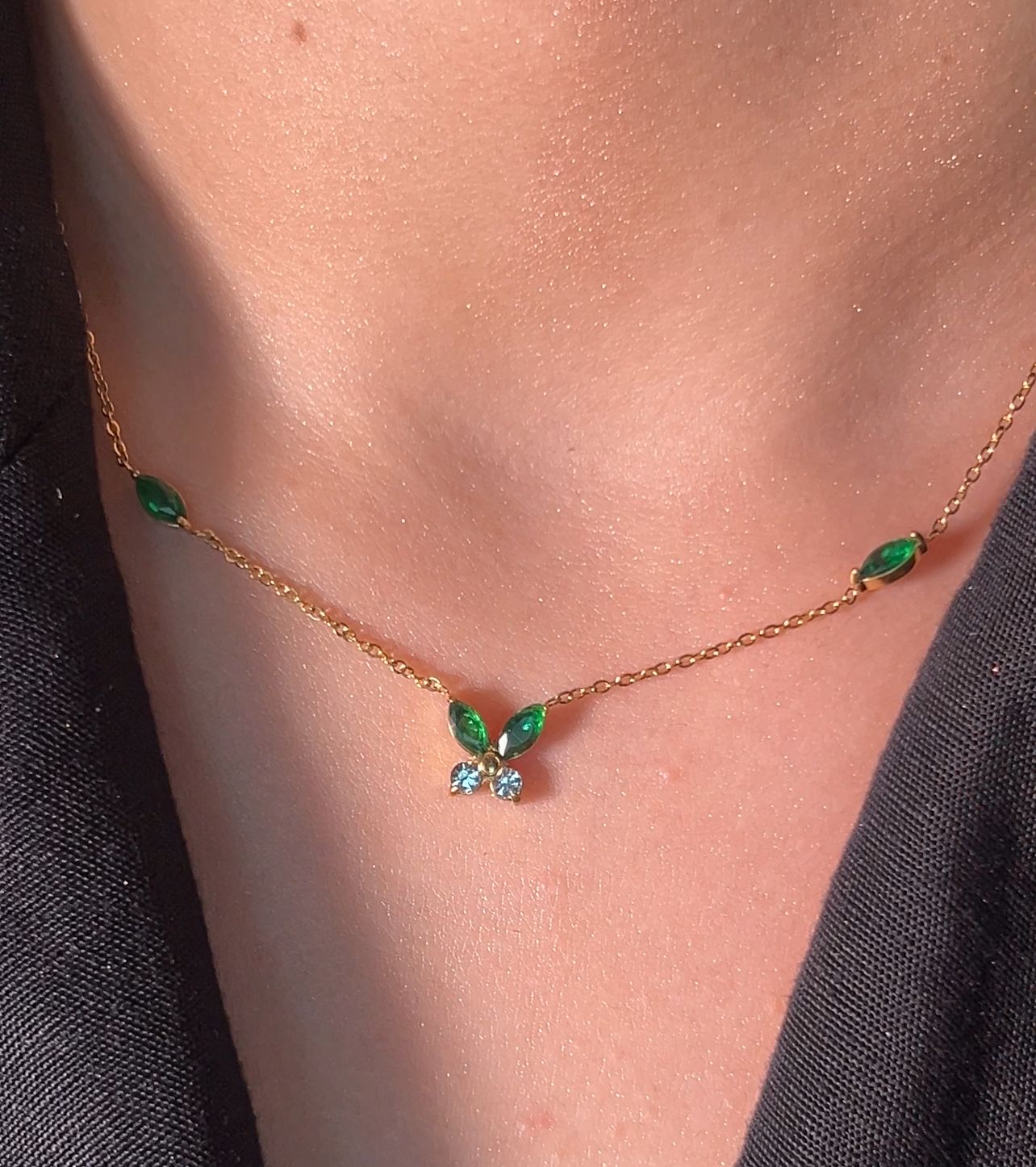 Dainty Butterfly Necklace