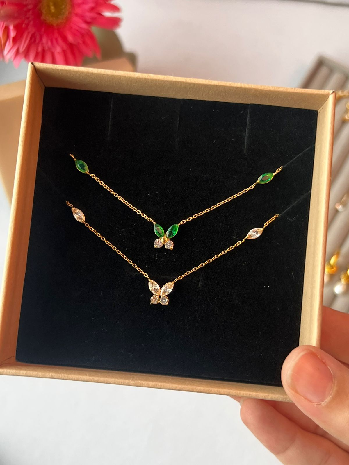 Dainty Butterfly Necklace