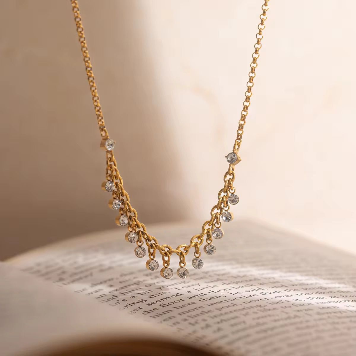 Starlight Fringe Necklace