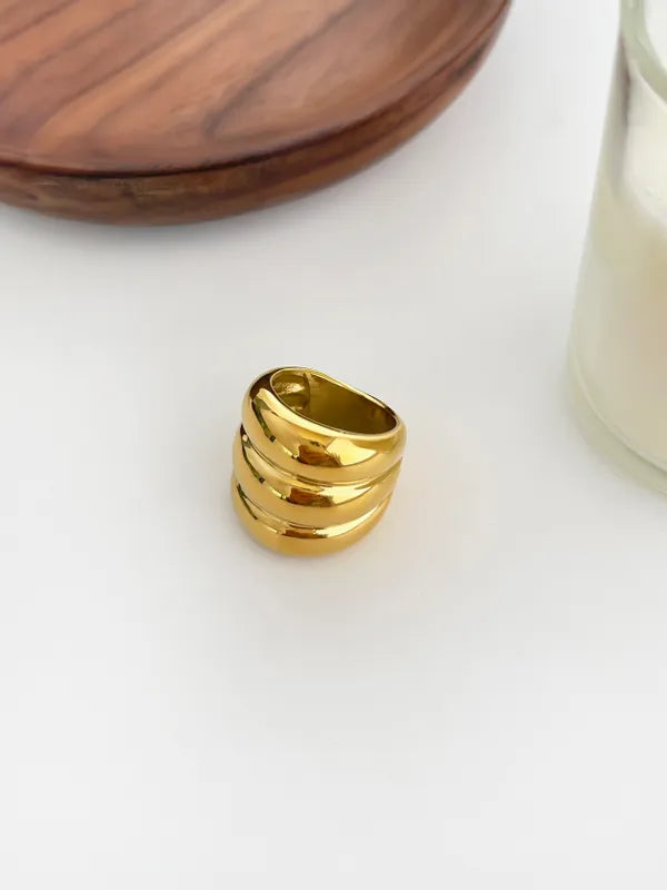 Golden Mirage Ring