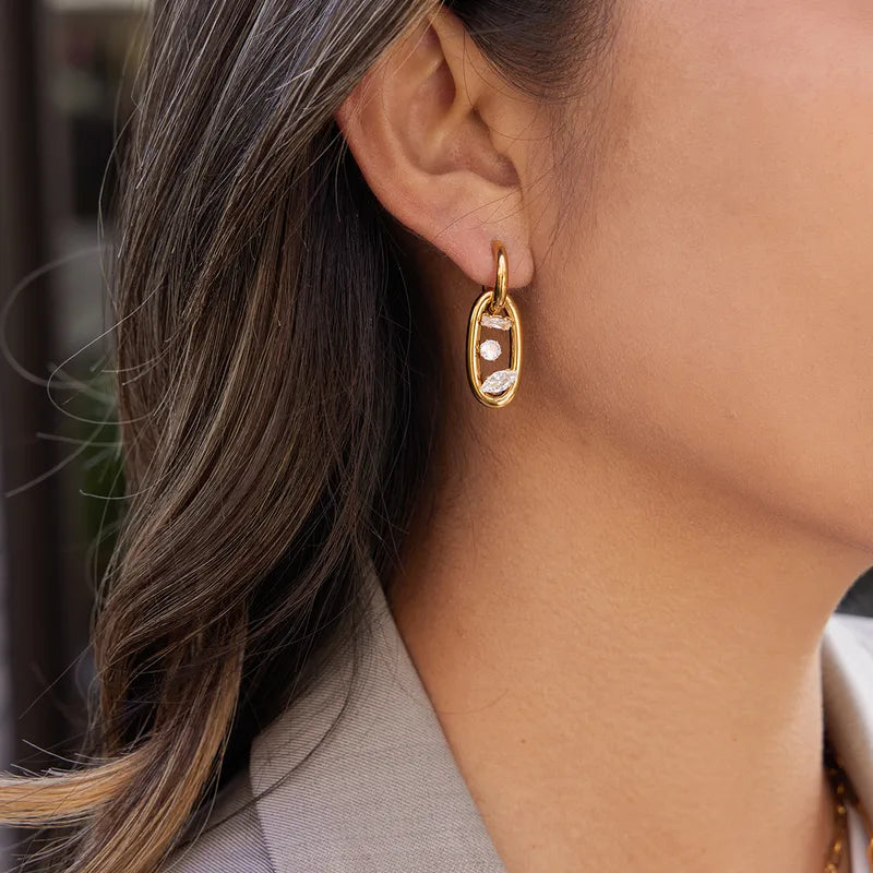 Starlume Oval Earrings