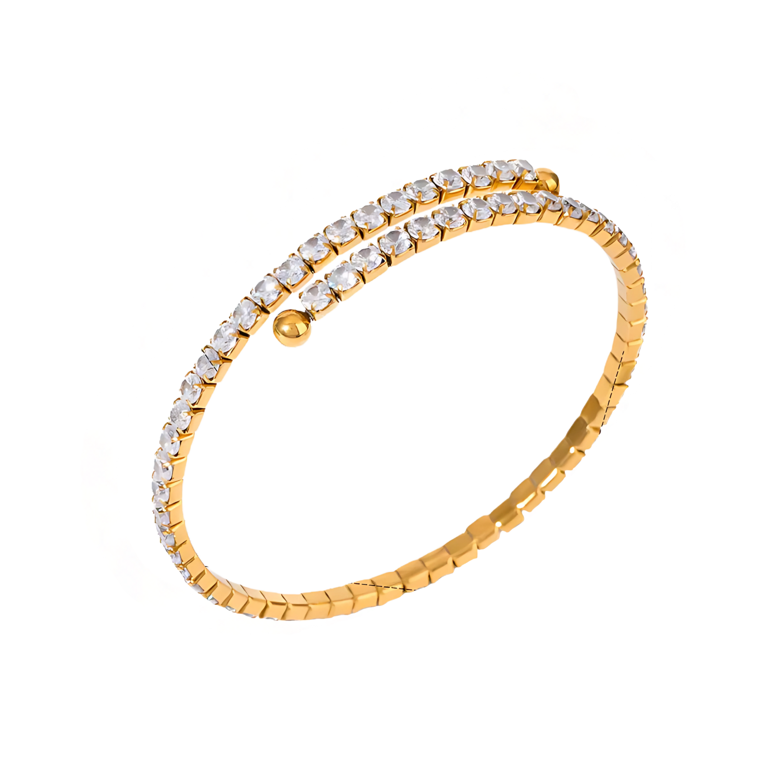 Miraya Glow Diamond Bangle